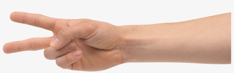 Two Finger Hand Png Image - Рука Два Пальца, transparent png download