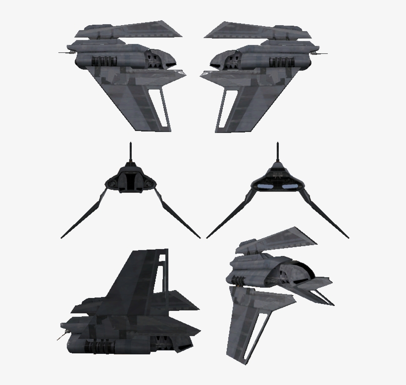 Theta Shuttle Multi View - Star Wars Theta Shuttle, transparent png download