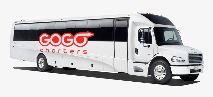 35 Passenger Minibus - Small White Coach Bus, transparent png download