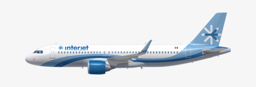 A320 Neo - Interjet A321, transparent png download