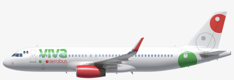 Vivaaerobus A320 - Avianca Brasil Em Png, transparent png download