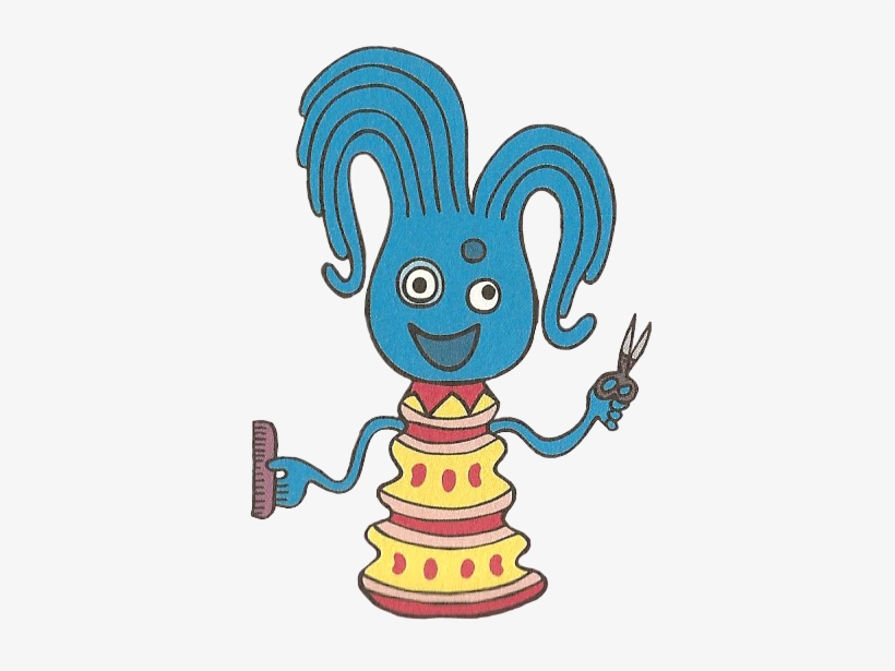 Hairdresser Octopus Blue - Parappa The Rapper Octopus Blue, transparent png download