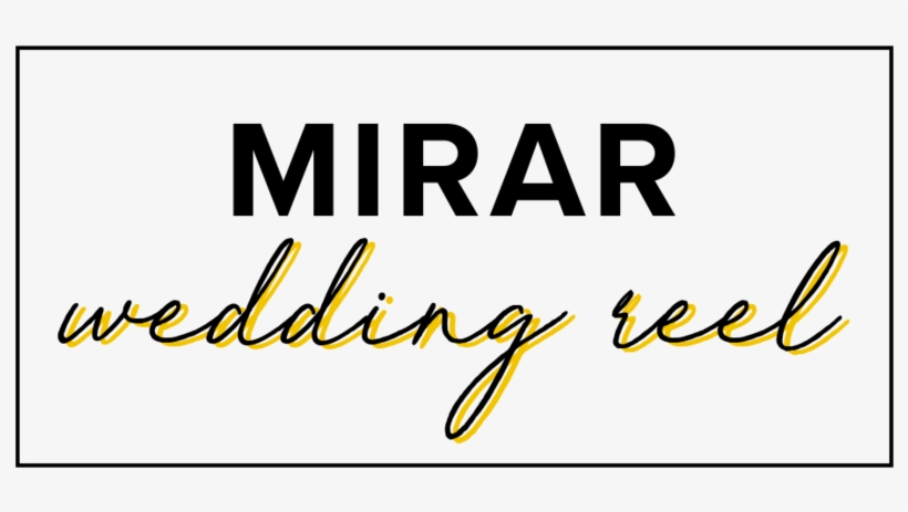 Mirar Wedding Reel - Wedding, transparent png download