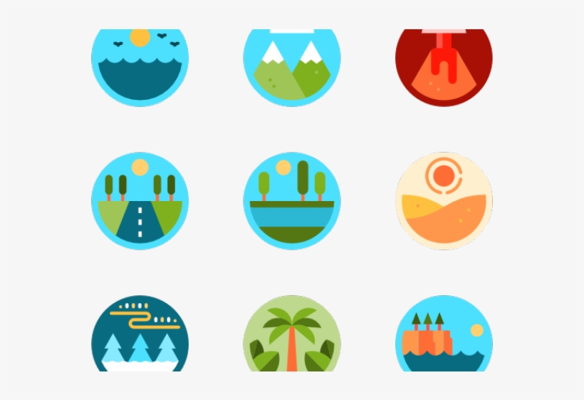 Mountains Clipart Bitmap - Icon, transparent png download