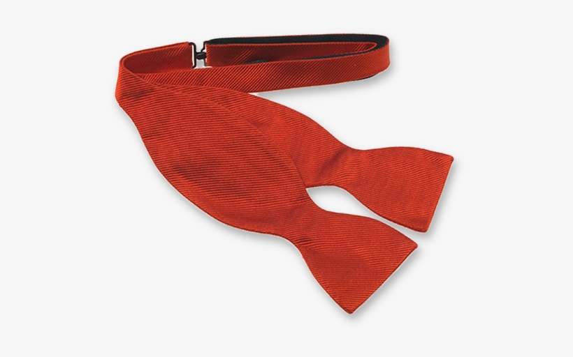 Red Self-tie Bow Tie - Corbata Laso, transparent png download