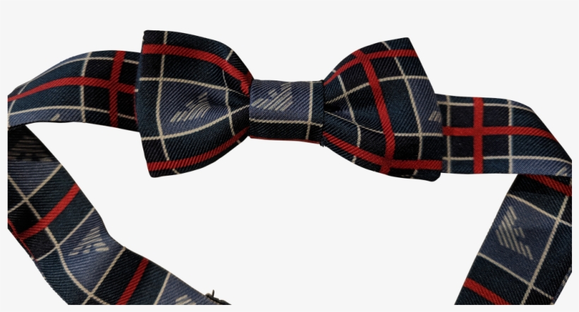 Emporio Armani Baby Navy/red Bow Tie - Red, transparent png download