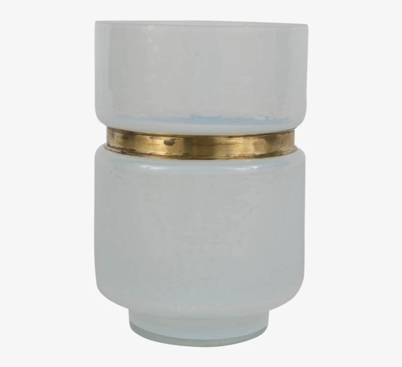 Gold Leaf Design Group Milk Glass Vases - Vase, transparent png download