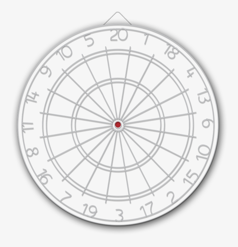 Treble 19 On Dartboard, transparent png download