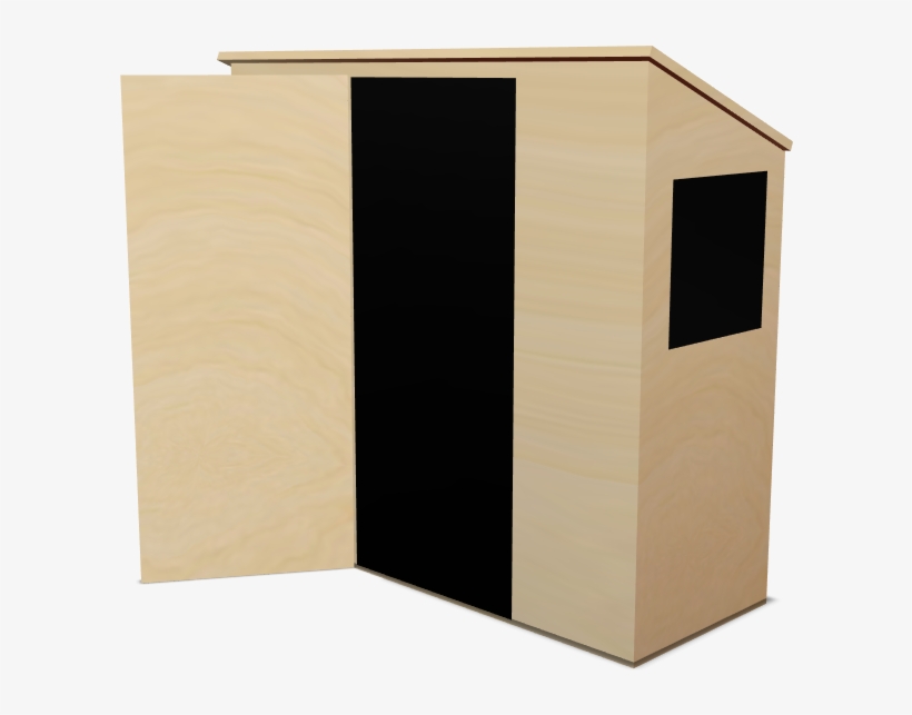 Garden Sheds Uk Made Free Delivery Pent Shed 1 Side - Shed, transparent png download