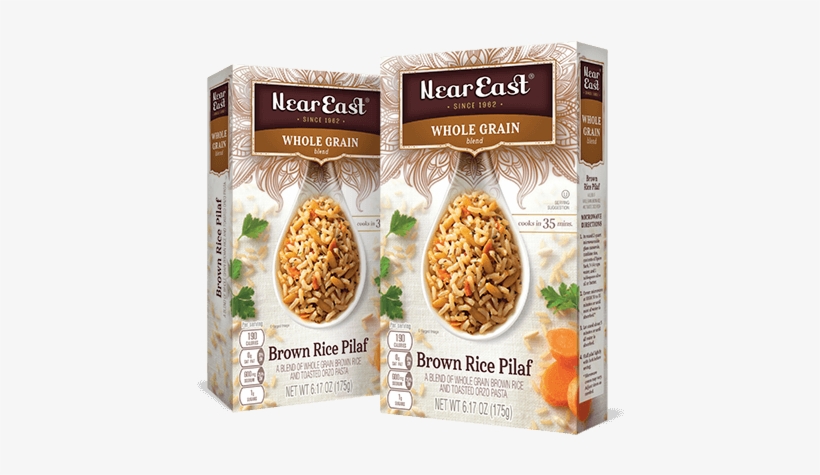 Brown Rice Pilaf - Near East Rice Pilaf Mix, Wild Mushroom, transparent png download