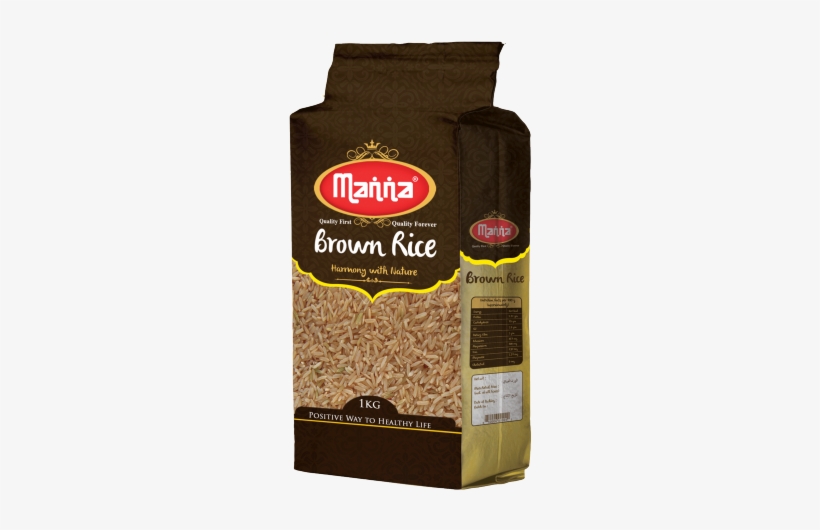 Manna Brown Rice 1kg, transparent png download