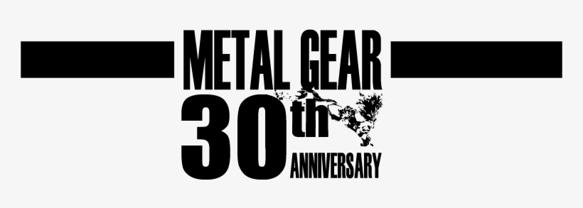On July 13th 2017 The Metal Gear Series Will Have Its - Metal Gear Solid 30th Anniversary, transparent png download