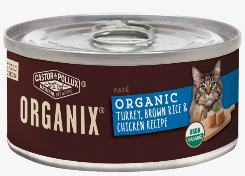 Castor And Pollux Organix Turkey Brown Rice And Chicken - Castor & Pollux Organix Grain-free Turkey Pate, transparent png download
