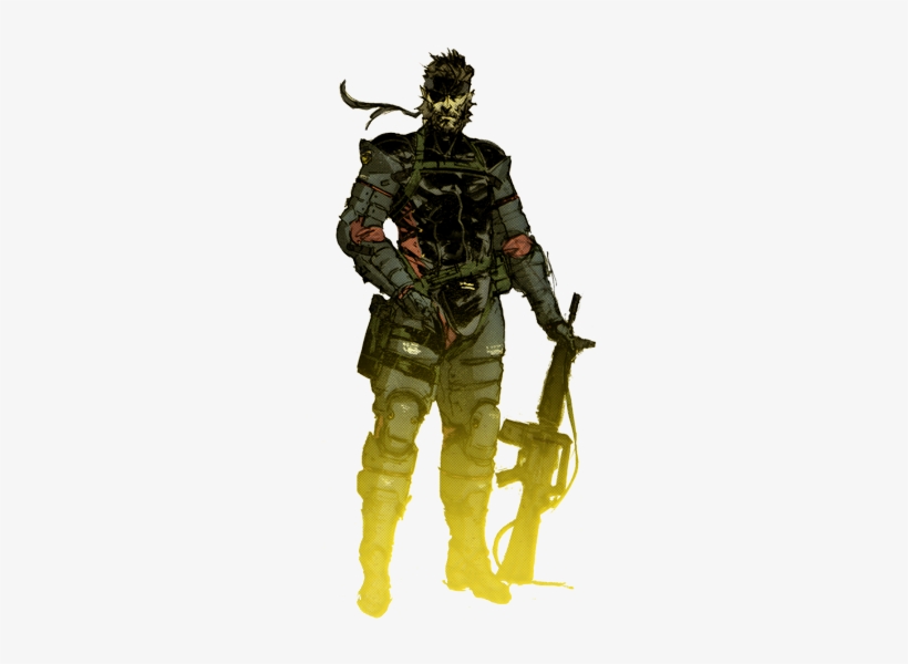 Mgs Peace Walker Art, transparent png download