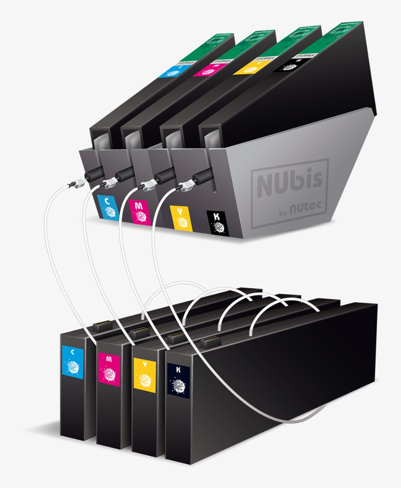 Spill-free Refilling Process, Reducing Ink Wastage - Nubis Nutec, transparent png download