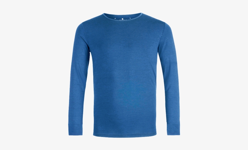 Action Merino Long Sleeves T-shirt - Collegepaita, transparent png download