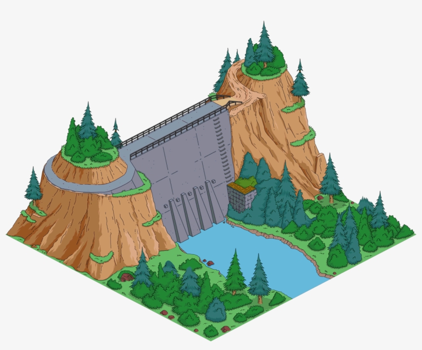 Springfield Dam - Cecil Terwilliger, transparent png download