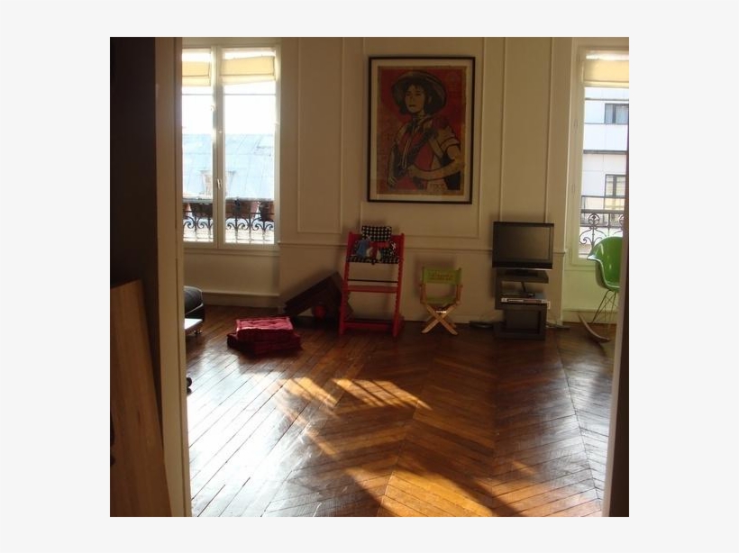 3 Bedrooms Flat In Paris, Hausmannien Style - Wood Flooring, transparent png download