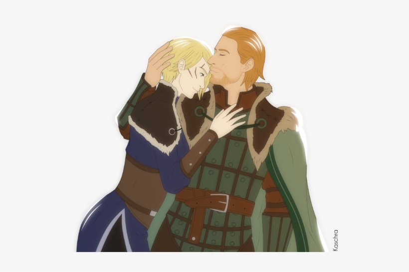 King And Queen Of Ferelden - Cartoon, transparent png download