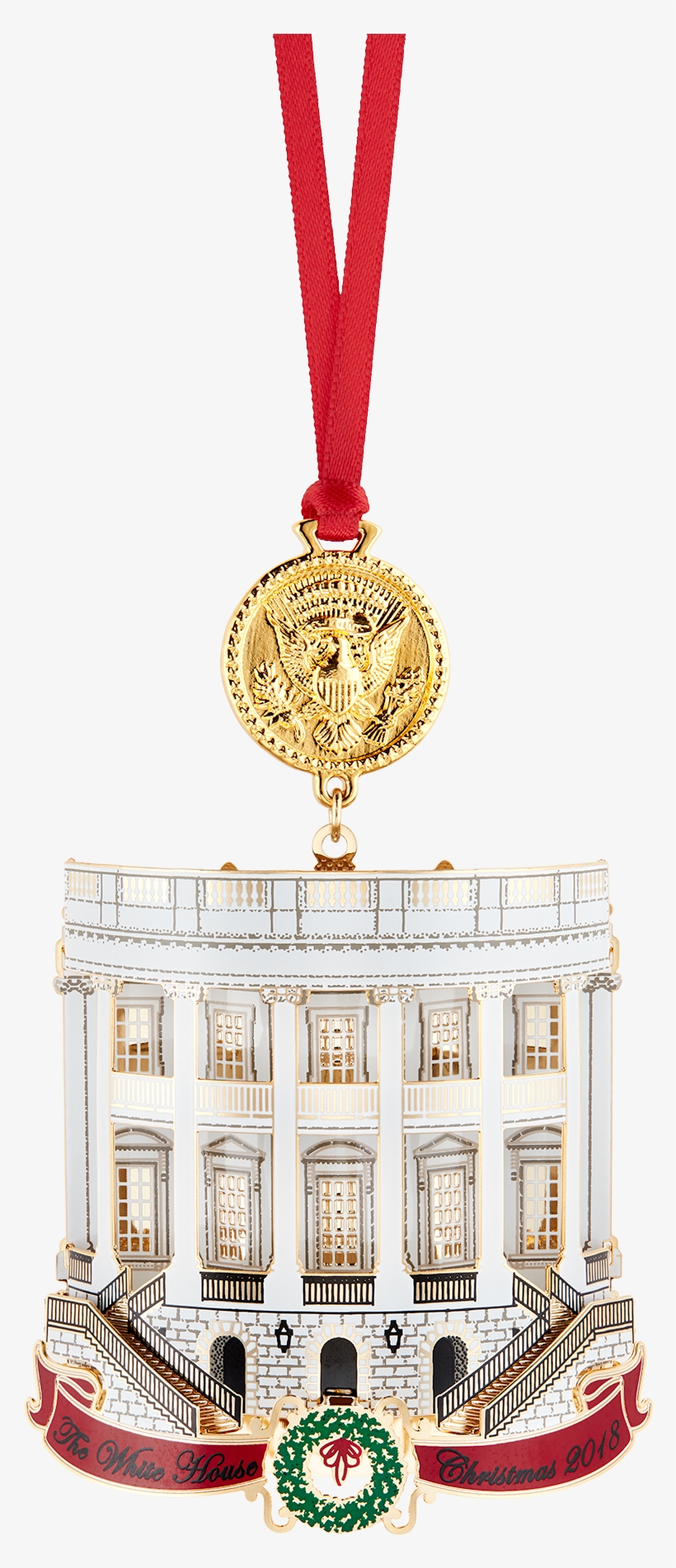 Official 2018 White House Christmas Ornament - 2018 White House Christmas Ornament, transparent png download