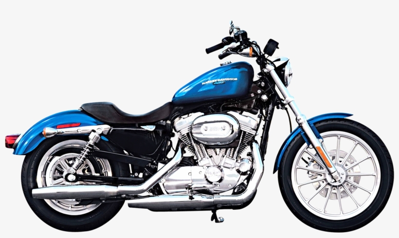 Harley Davidson Blue Motorcycle Bike Png Image Pngpix - Harley Davidson Blue Bike, transparent png download