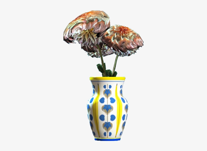 New Floral Vaulted Vase - Fallout 4 Vase, transparent png download
