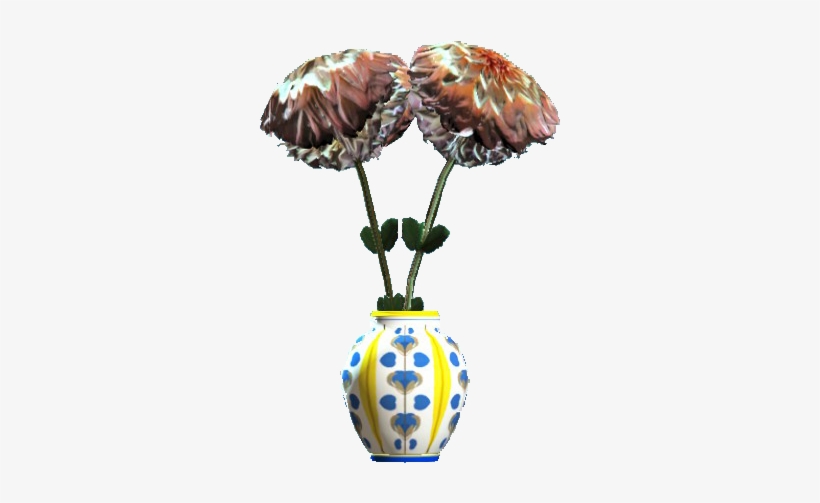 New Floral Barrel Vase - Vase, transparent png download