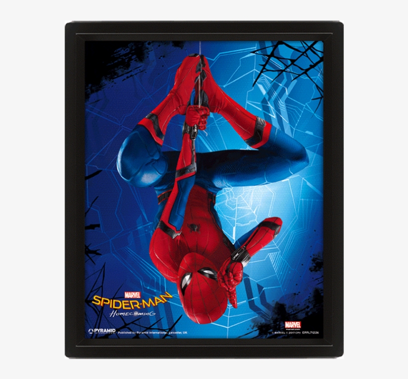 Pyramid Marvel Spider-man Homecoming 3d Lenticular - Spider Man, transparent png download