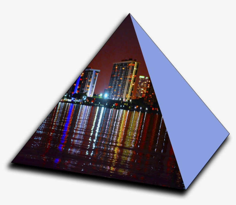 Hobie Biscayne 3d Pyramid - Triangle, transparent png download