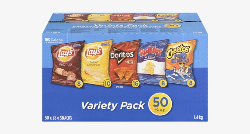 Costco Frito Lay Variety Pack Price, transparent png download