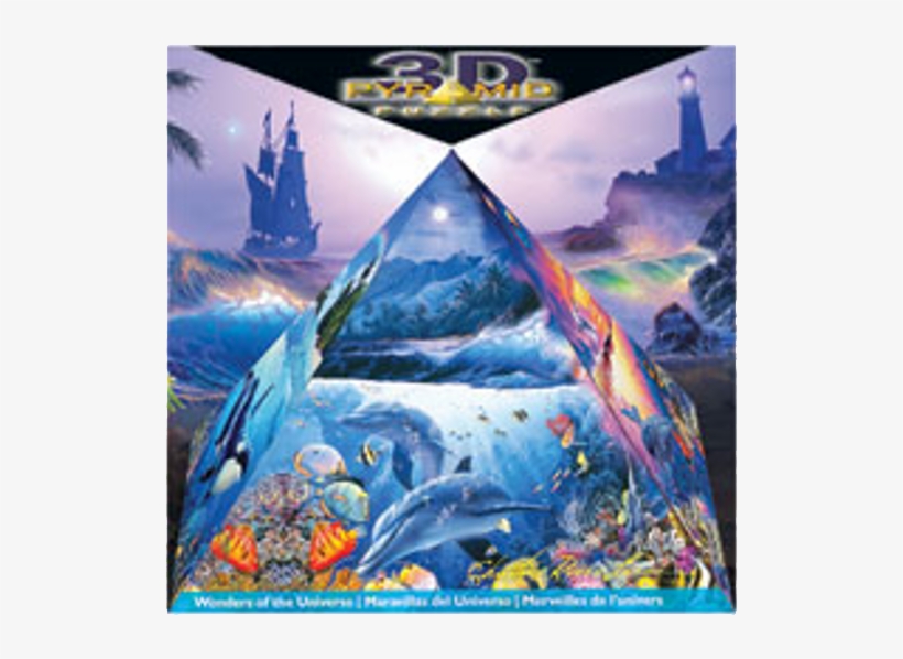 3d Pyramid Puzzle - 3d Pyramid - Wonder Of The Universe, transparent png download