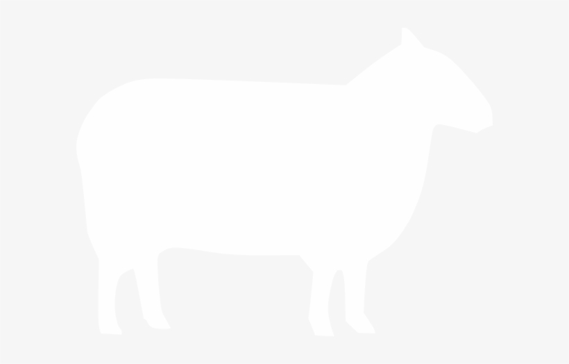 Black Sheep White Goat Clip Art - Sheep White Silhouette Transparent, transparent png download