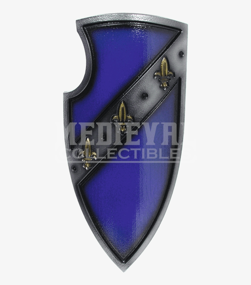 Blue Medieval Gralsritter Larp Shield - Medieval Shields, transparent png download
