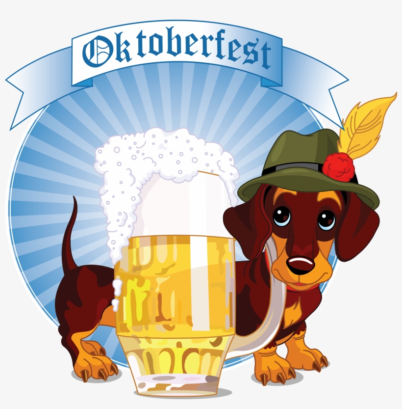 Dachshund Oktoberfest, transparent png download
