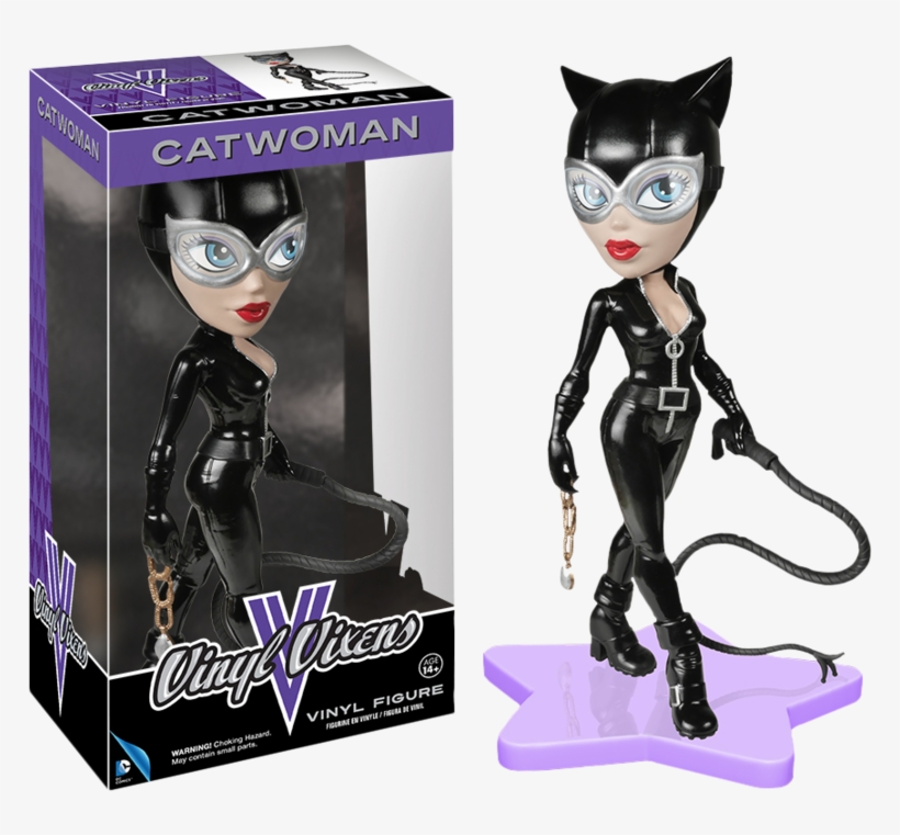 Catwoman Vinyl Vixens 9” Vinyl Figure - Vinyl Vixens Catwoman, transparent png download