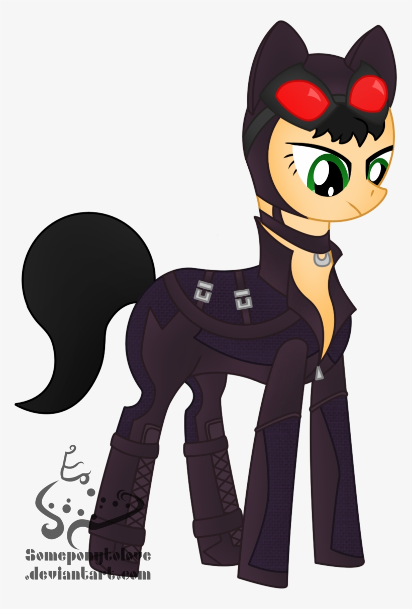 Arkham City, Artist - Catwoman Pony, transparent png download