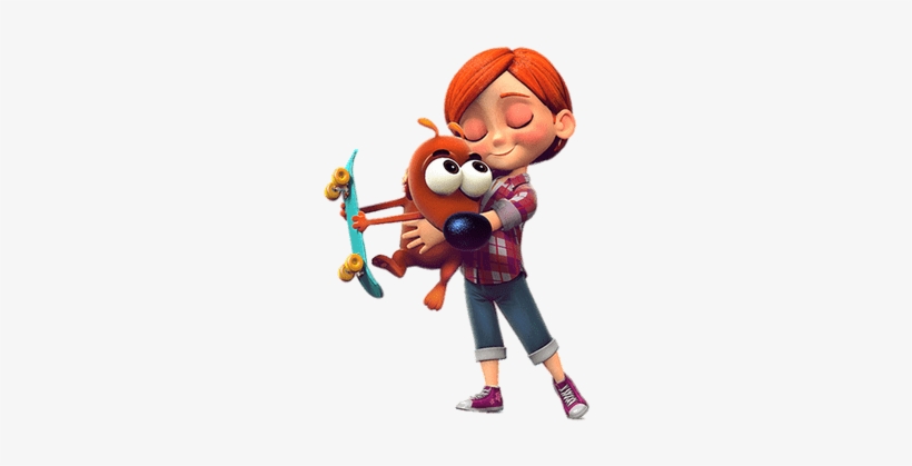 Girl Holding Pat - Bolo Lele E Linguiça, transparent png download