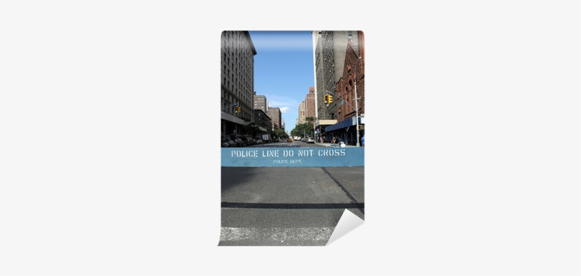 Police Line Do Not Cross Wall Mural • Pixers® • We - Skyline, transparent png download