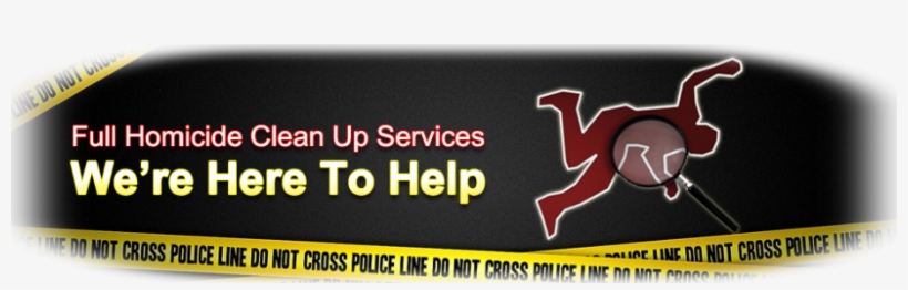 Trauma And Crime Scene Cleanup By Servicemaster - Crime Scene Cleanup, transparent png download