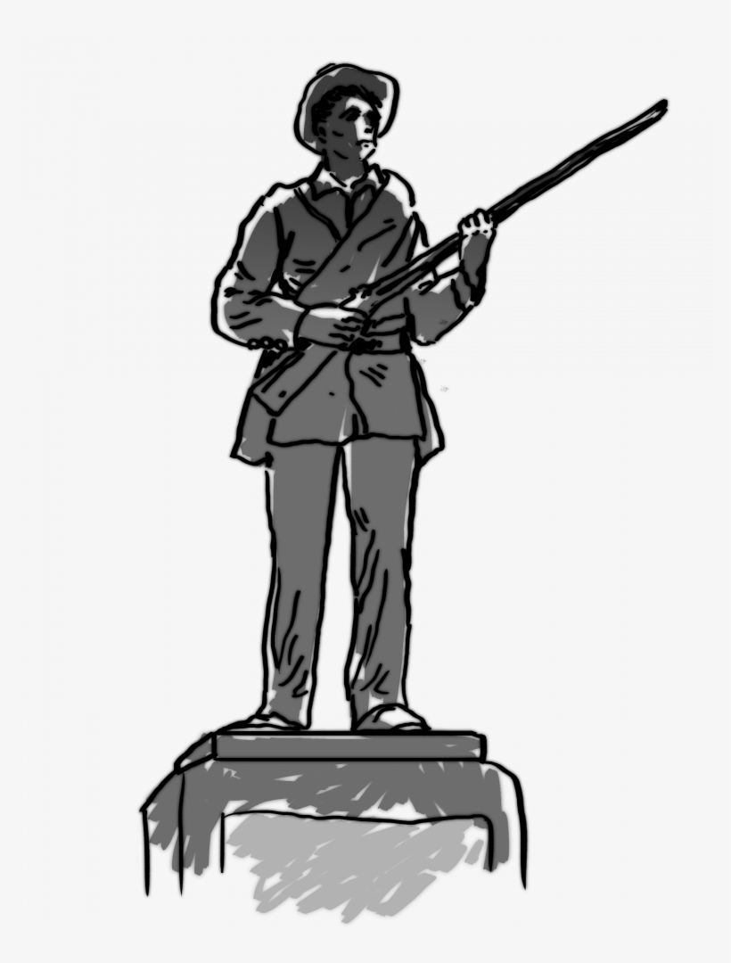 Silent Sam - Soldier, transparent png download