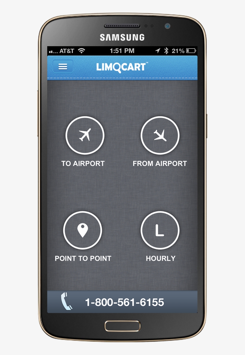 Limocart Androidapp Usa - Samsung, transparent png download
