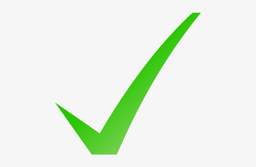 Green Tick Png Picture - Tick, transparent png download