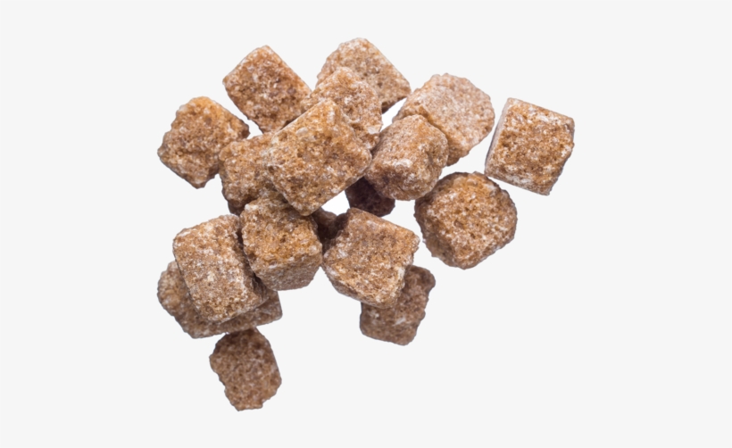 Brown Roughcut Sugar Cubes - Coffee, transparent png download