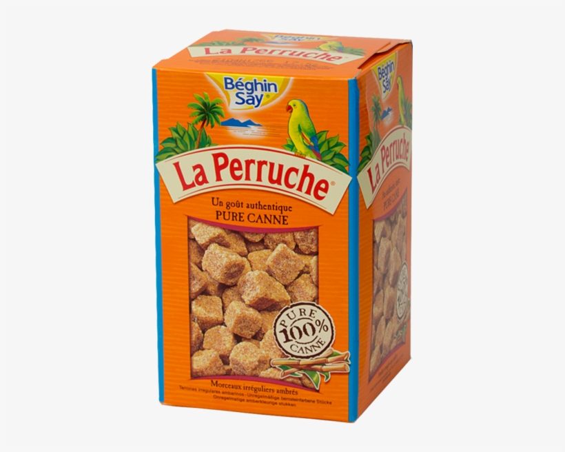 Sugar Cubes - La Perruche Brown Sugar Cubes 1 Lb. 10.5 Oz (750g), transparent png download