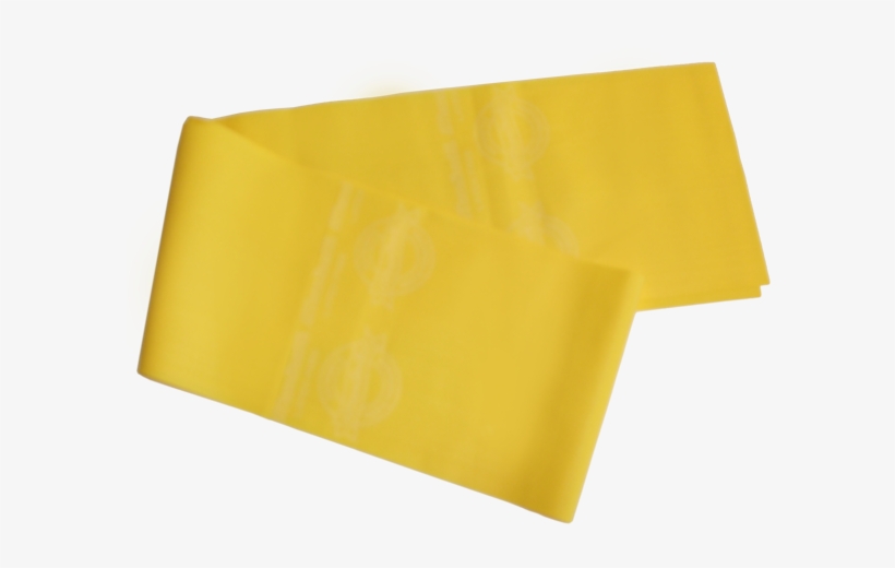 Single Thera-band - Yellow Theraband, transparent png download