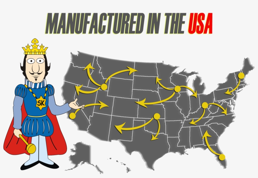 Spill King Absorbent Distribution Locations - United States Vector Png, transparent png download