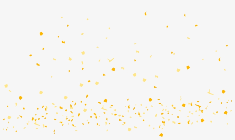 Kick Butts Generation - Yellow And Orange Confetti, transparent png download