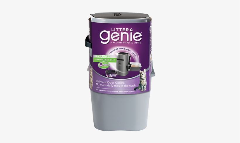 National Green New Pail - Litter Genie Ads, transparent png download
