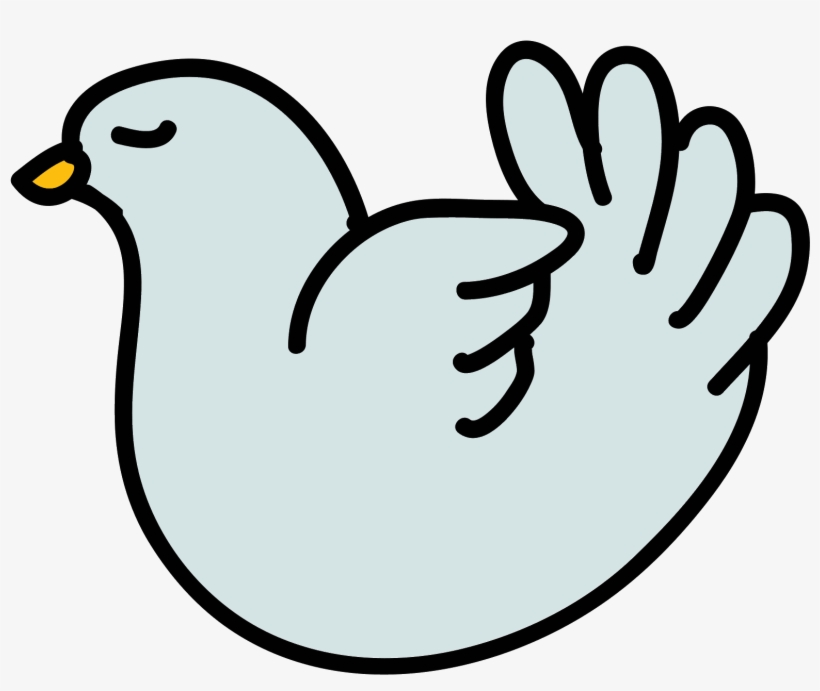 Dove Icon - Cartoon, transparent png download