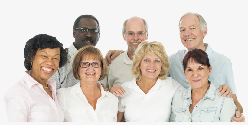 Senior Citizens Group Png, transparent png download